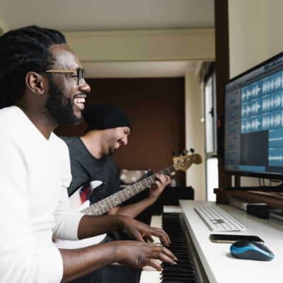 Music theory practice, chord progressions, keys and scales