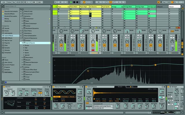 Ableton live 8 Rewired to Logic Pro 9