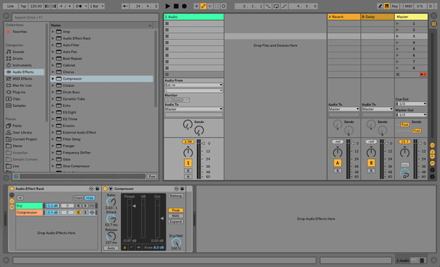 NYC Compression or Parallel Compression in Ableton Live