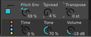 Ableton Advanced course notes - FM: Algorithms, Filter