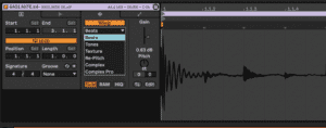 Ableton Advanced course notes - Granular: Creative Time Stretching