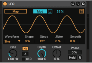Ableton Advanced course notes - M4L Devices: M4L Modulators