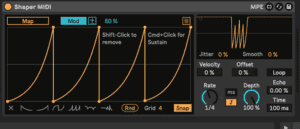 Ableton Advanced course notes - M4L Devices: M4L Modulators