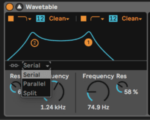 Ableton Advanced course notes - Wave: Multiple Filters with Different Routings