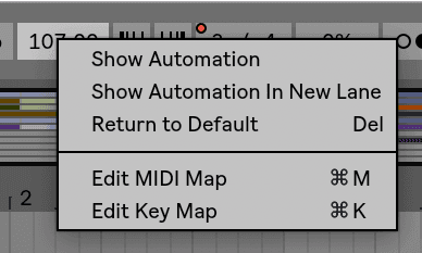 Ableton Live course notes - Mapping for Remote Control