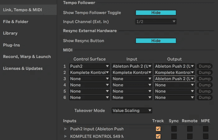 Ableton Live course notes - MIDI Recording of Melodic Instruments