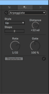 Ableton Live course notes - MIDI Recording of Melodic Instruments