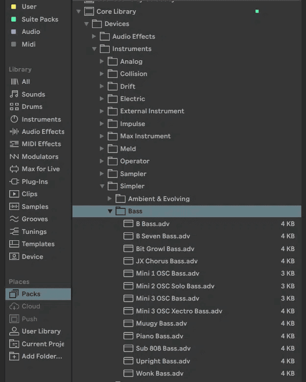 Ableton Live course notes - MIDI Recording of Melodic Instruments