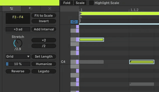 Ableton Live course notes - MIDI Recording of Melodic Instruments