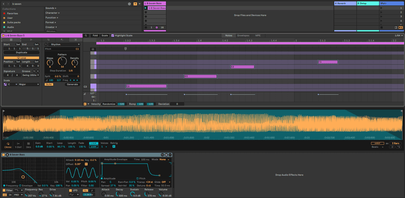 Ableton Live course notes - MIDI Recording of Melodic Instruments