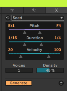 Ableton Live course notes - MIDI Recording of Melodic Instruments