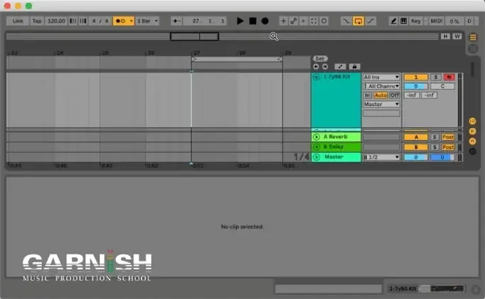 Ableton Live course notes - MIDI Recording of Melodic Instruments