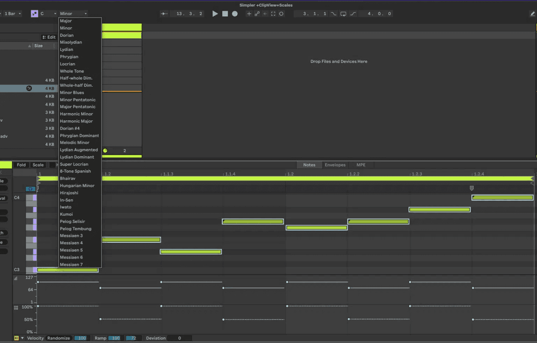 MIDI Recording of Melodic Instruments