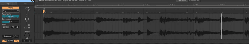 Ableton Live course notes - Recording Audio and Warping Full Tracks