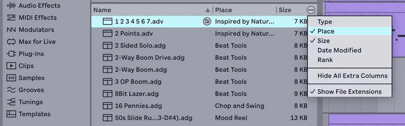 Ableton Live course notes - Session and Arrangement View, Workflow and Warping Basics