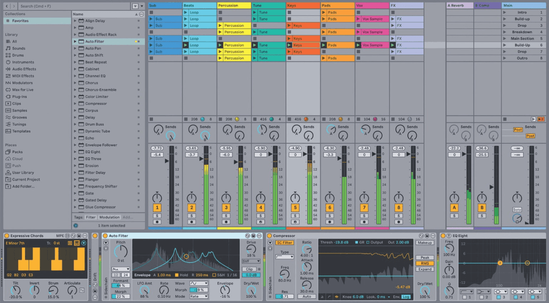Session and Arrangement View, Workflow and Warping Basics