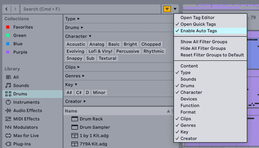 Ableton Live course notes - Session and Arrangement View, Workflow and Warping Basics