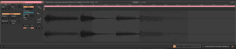 Ableton Live course notes - Session and Arrangement View, Workflow and Warping Basics