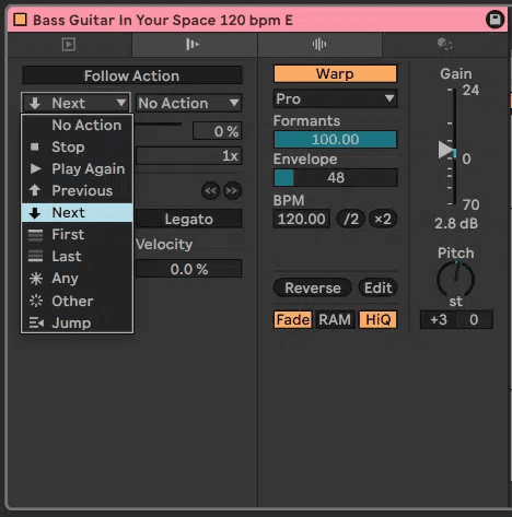 Ableton Live course notes - Session and Arrangement View, Workflow and Warping Basics