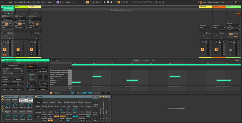 Ableton Live course notes - Warping Loops and Using the Browser