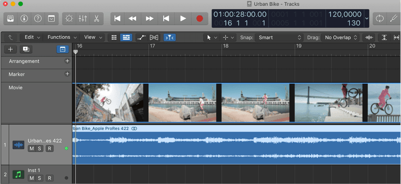 Logic Pro course notes - Arrangement, Global Tracks and Sharing