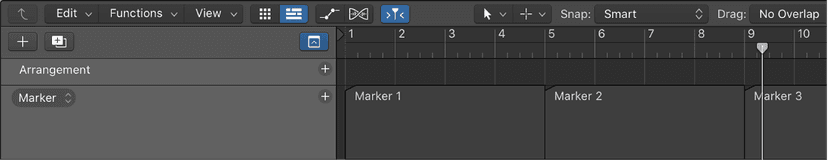 Logic Pro course notes - Arrangement, Global Tracks and Sharing