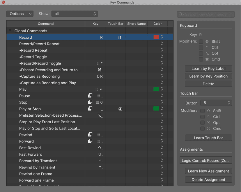 Logic Pro course notes - Automation