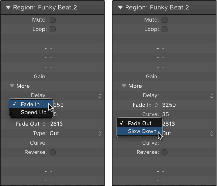 Logic Pro course notes - Editing Audio & Managing Projects