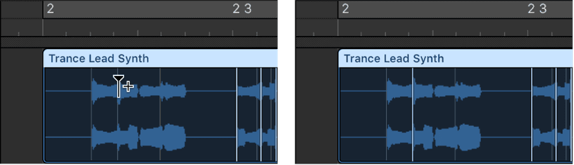 Logic Pro course notes - Flex Time
