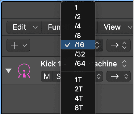 Logic Pro course notes - Making Beats In Step Sequencer