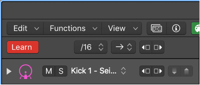 Logic Pro course notes - Making Beats In Step Sequencer