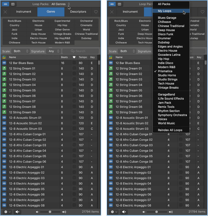 Logic Pro course notes - Making Beats using Apple Loops
