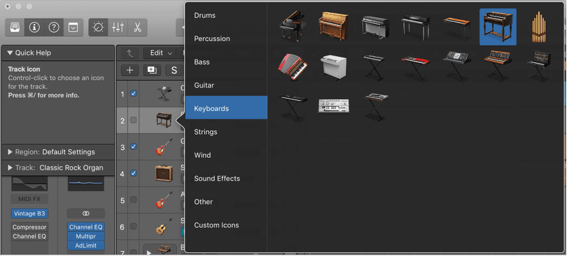Logic Pro course notes - More about the Main Window