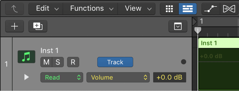 Logic Pro course notes - More about the Main Window
