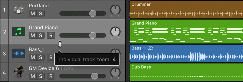 Logic Pro course notes - Playback and Navigation