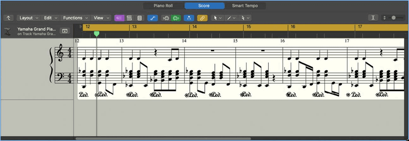 Logic Pro course notes - The Score Editor