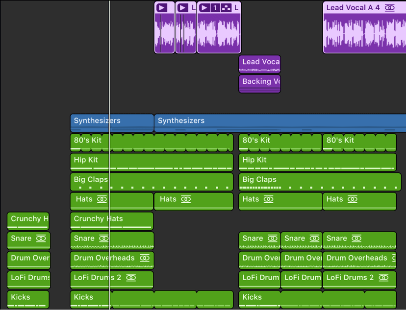 Logic Pro course notes - Projects- The Basics