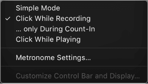 Logic Pro course notes - Recording Audio