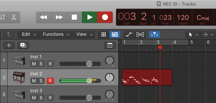 Logic Pro course notes - Recording Software Instruments