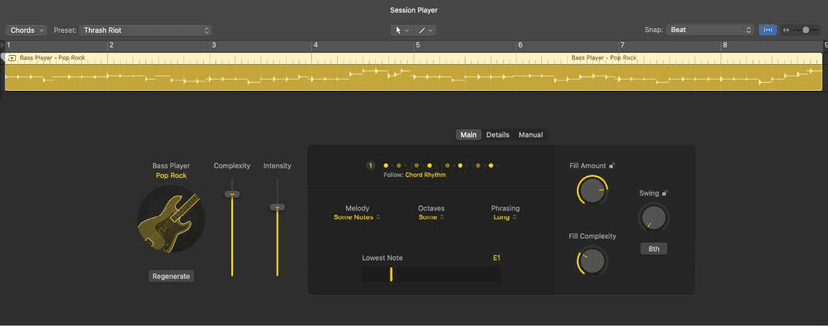 Logic Pro course notes - Session Players