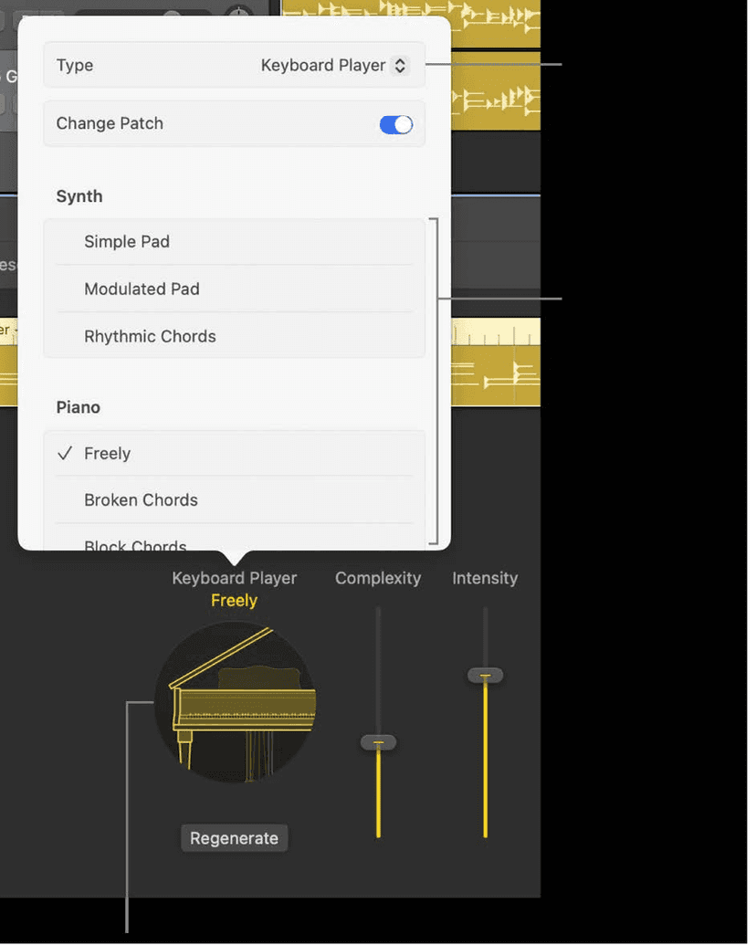 Logic Pro course notes - Session Players