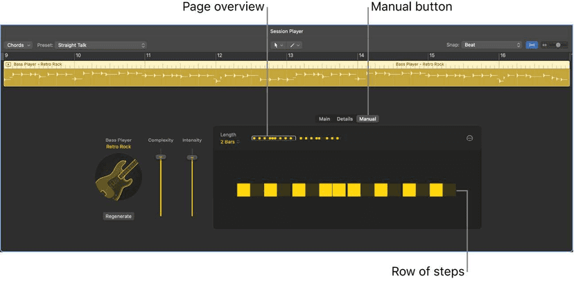 Logic Pro course notes - Session Players