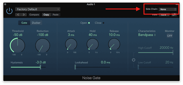Side chain and Ducking