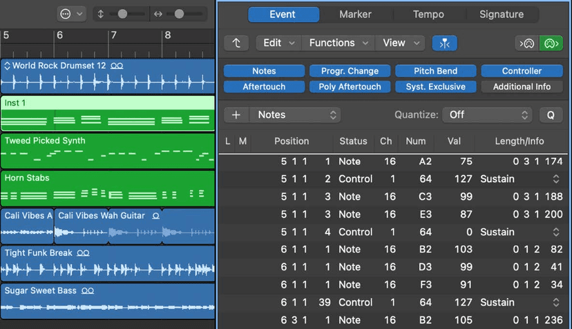 Logic Production course notes - The Advanced Editors