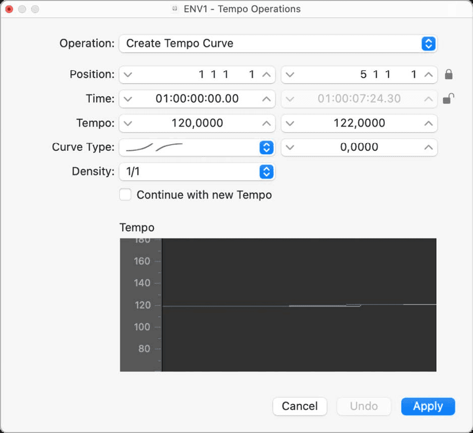 Beat Mapping and Tempo Operations