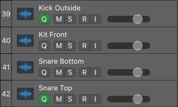 Logic Production course notes - Flex Pitch, Quantizing Audio & Varispeed