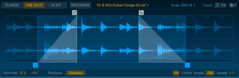 Logic Production course notes - Sampling: Quick Sampler