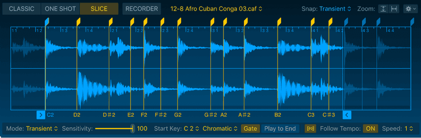 Logic Production course notes - Sampling: Quick Sampler