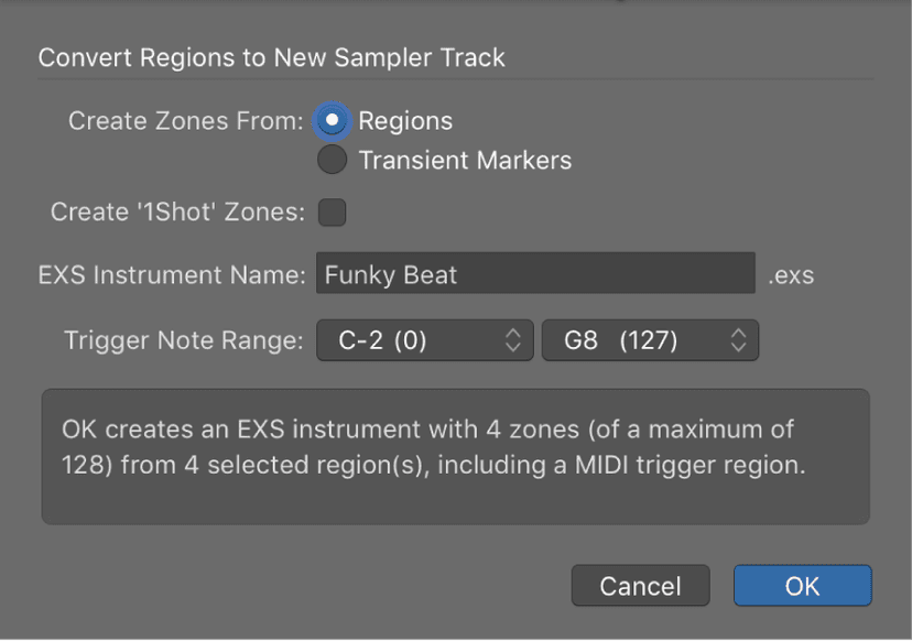 Logic Production course notes - Sampling: Sampler