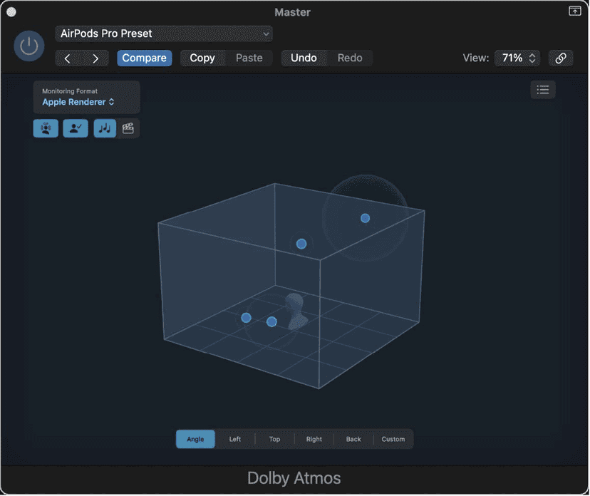 Logic Production course notes - Spatial Audio and Dolby Atmos